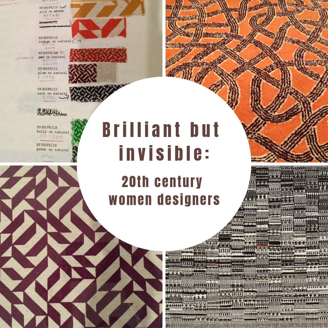 Brilliant but invisible: 20th century women designers